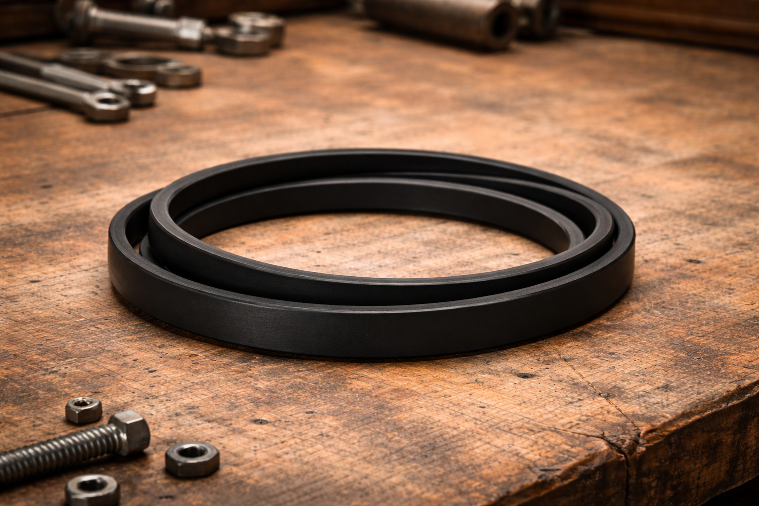 Correia lisa ou correia em V: Como saber qual tipo sua máquina usa ?